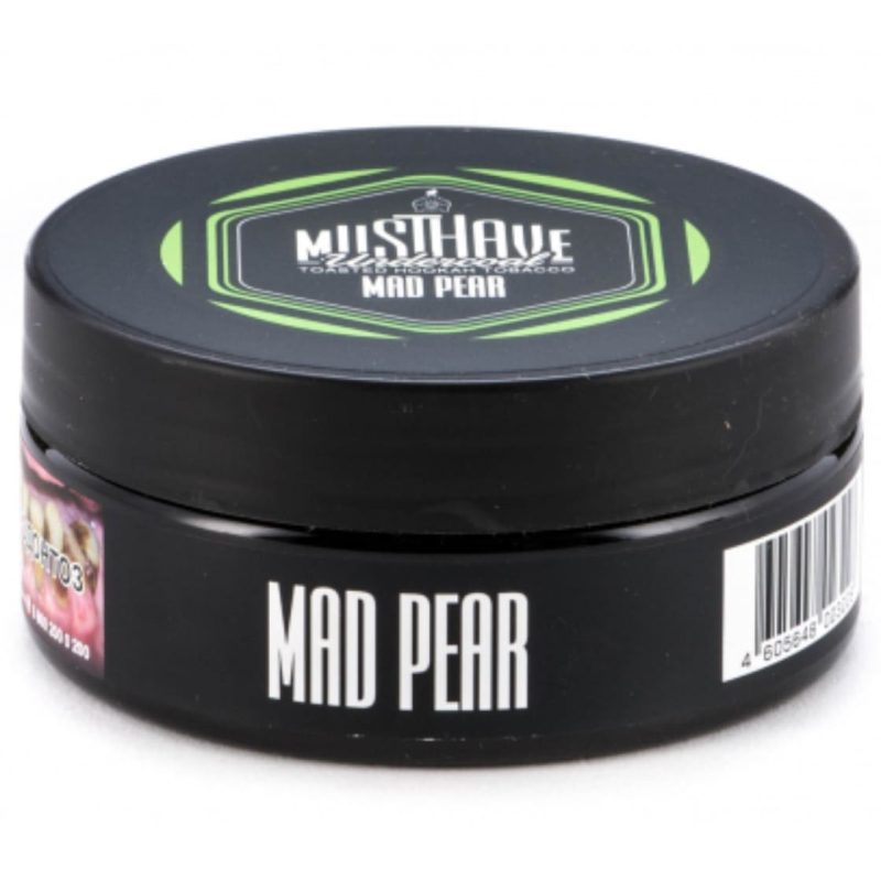 Табак для кальяна Must Have Mad Pear — Безумная Груша 125 гр.