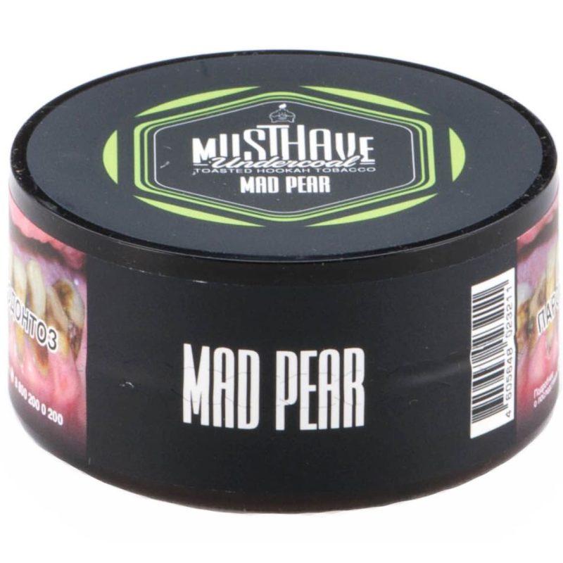 Табак для кальяна Must Have Mad Pear — Безумная Груша 25 гр.