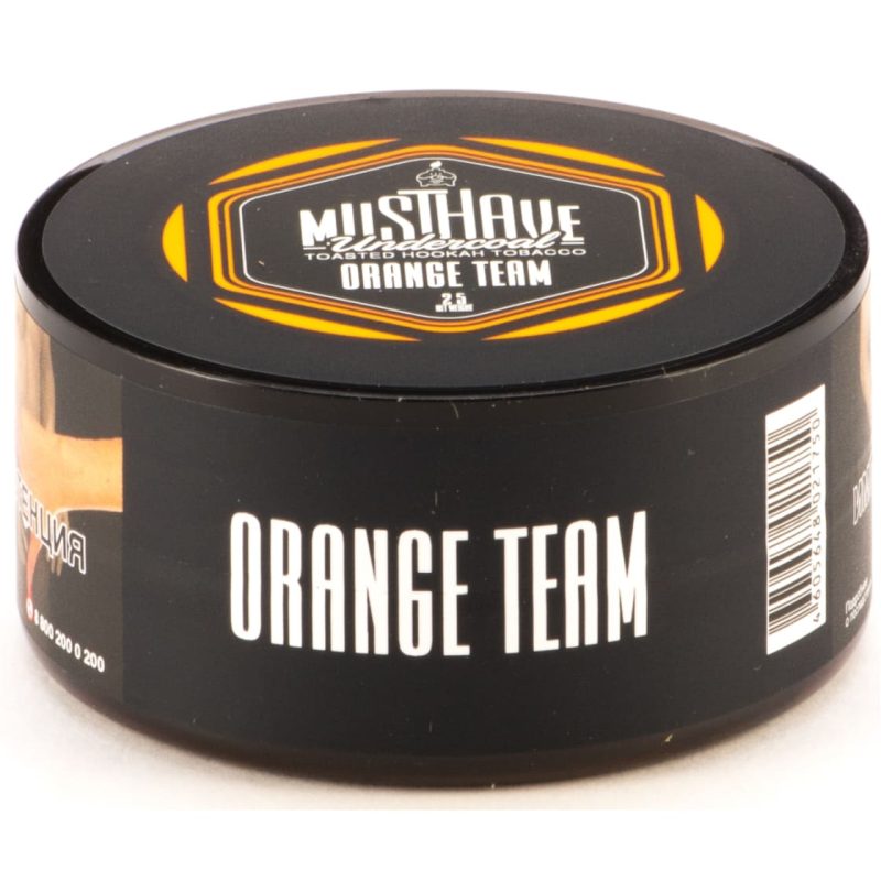 Табак для кальяна Must Have Orange Team — Апельсин Мандарин 25 гр.