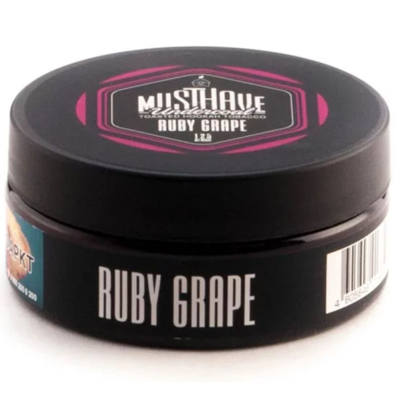 Табак для кальяна Must Have Ruby Grape — Красный Виноград 125 гр.