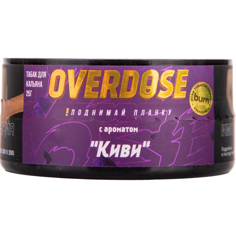 Табак для кальяна Overdose Kiwi — Киви 25гр.