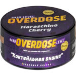 Табак для кальяна Overdose Maraschino Cherry — Коктейльная Вишня 100гр.