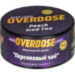 Табак для кальяна Overdose Peach Iced Tea — Персиковый Чай 100гр.