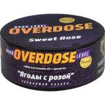 Табак для кальяна Overdose Sweet Rose — Ягоды с Розой 25гр.