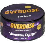 Табак для кальяна Overdose Tarhun — Лимонад Тархун 100гр.