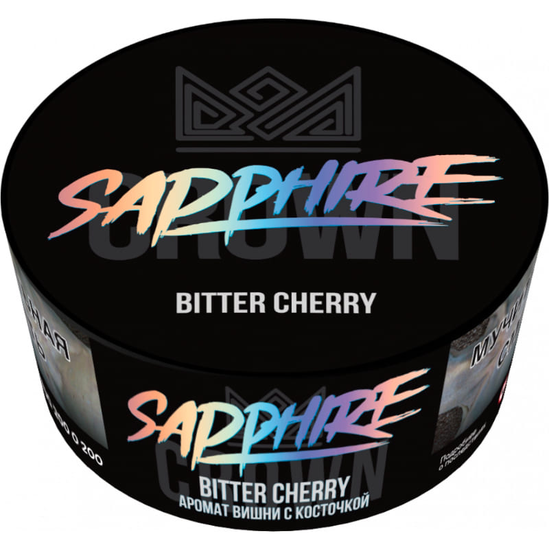 Табак для кальяна Sapphire Crown Bitter Cherry — Вишня с Косточкой 25гр.