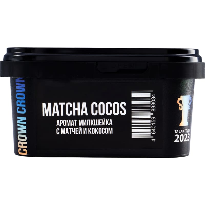 Табак для кальяна Sapphire Crown Matcha Cocos — Милкшейк с Матчей и Кокосом 200гр.