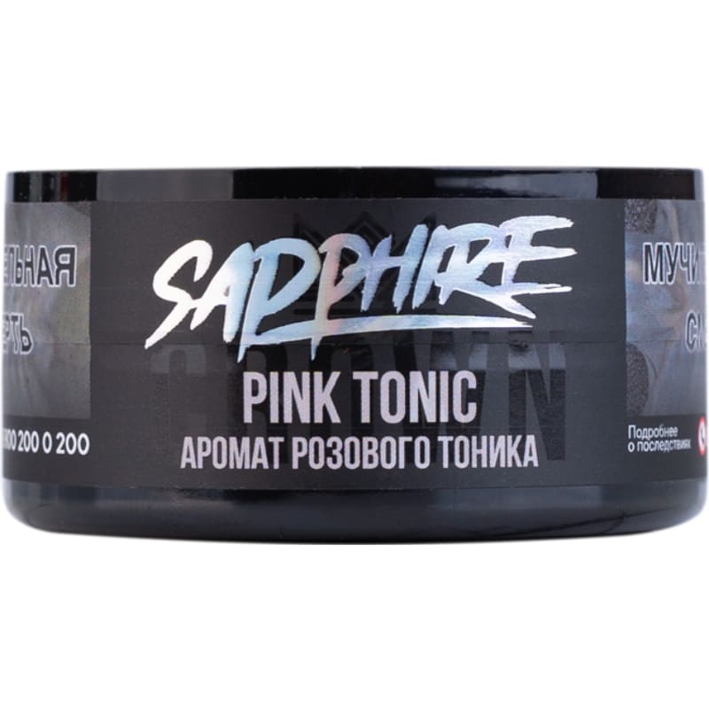 Табак для кальяна Sapphire Crown Pink Tonic — Розовый Тоник 25гр.