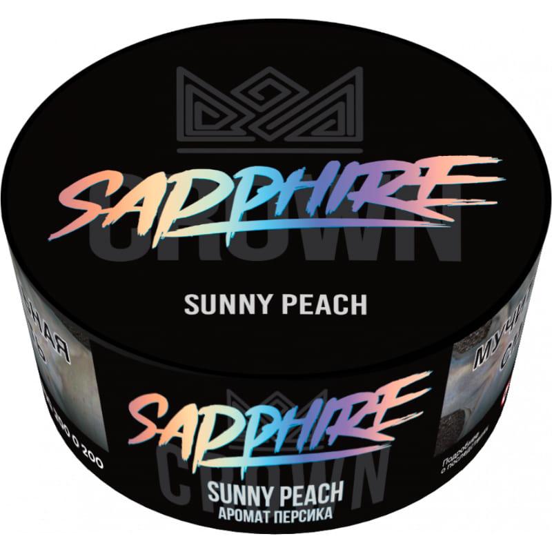 Табак для кальяна Sapphire Crown Sunny Peach — Персик 100гр.