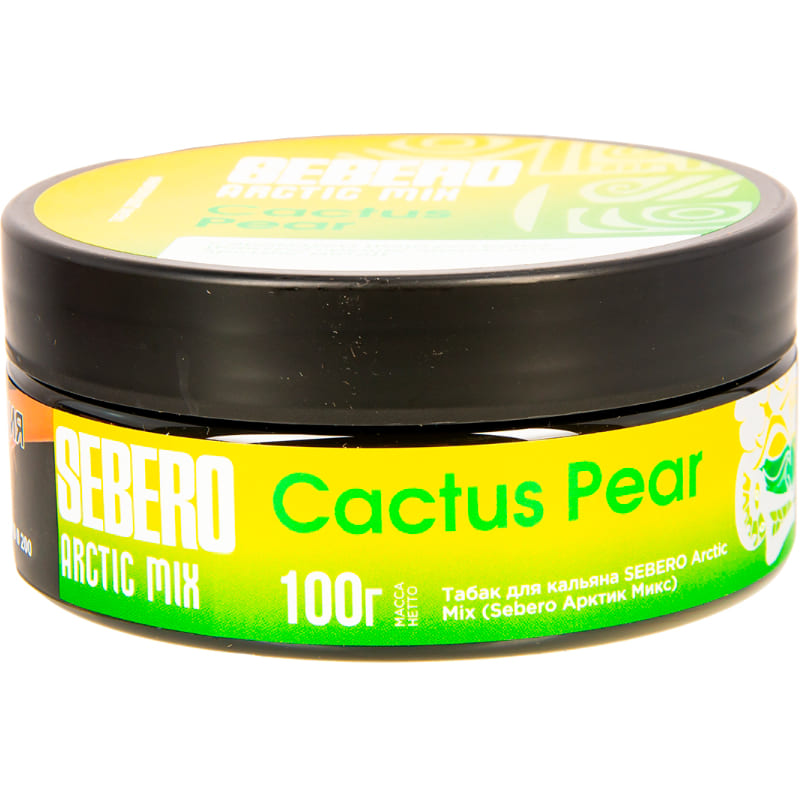 Табак для кальяна Sebero Arctic Mix Cactus Pear — Кактус и Груша 100гр.