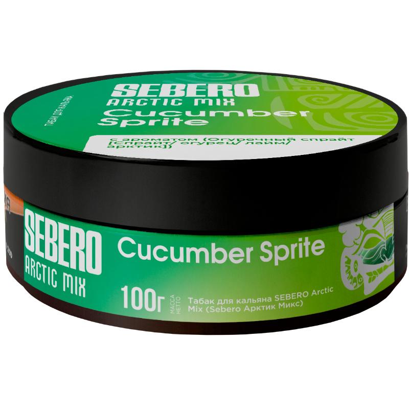 Табак для кальяна Sebero Arctic Mix Cucumber Sprite — Спрайт Огурец Лайм Арктик 100гр.