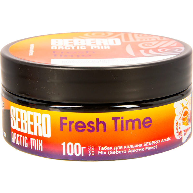 Табак для кальяна Sebero Arctic Mix Fresh Time — Фреш Тайм 100гр.
