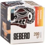 Табак для кальяна Sebero Classic Banana Strawberry — Банан и Клубника 200гр.