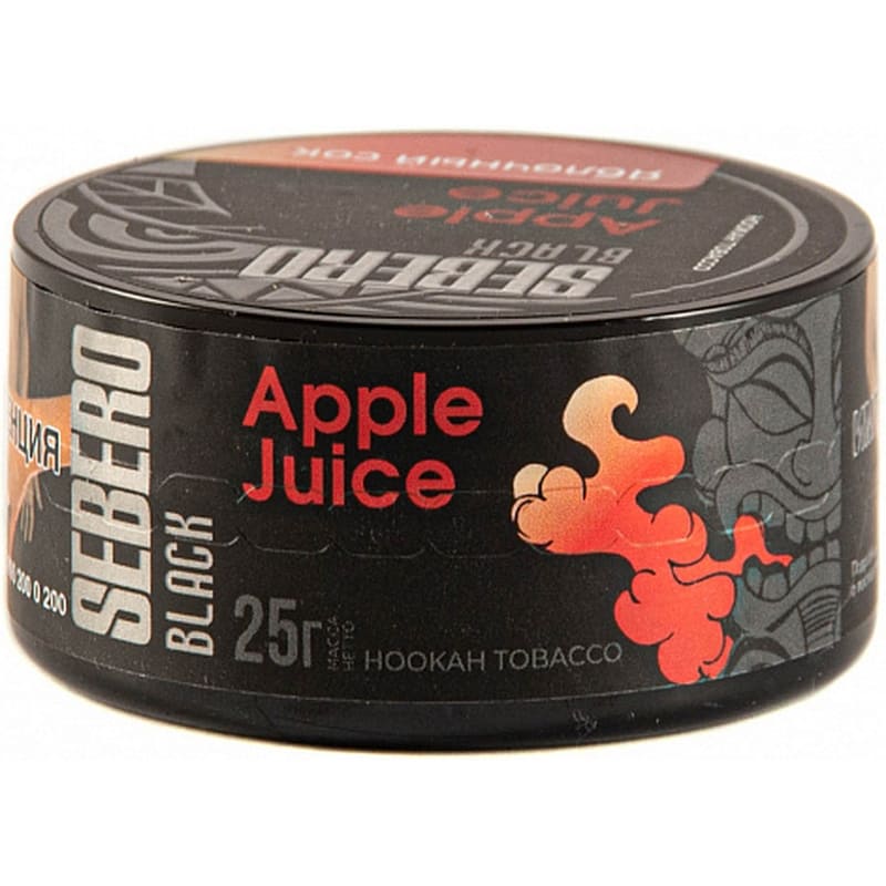Табак для кальяна Sebero Black Apple Juice — Яблочный Сок 25гр.