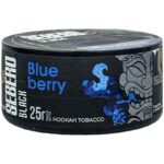 Табак для кальяна Sebero Black Blueberry — Голубика 25гр.