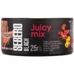Табак для кальяна Sebero Black Juicy Mix — Ананас Маракуйя 25гр.