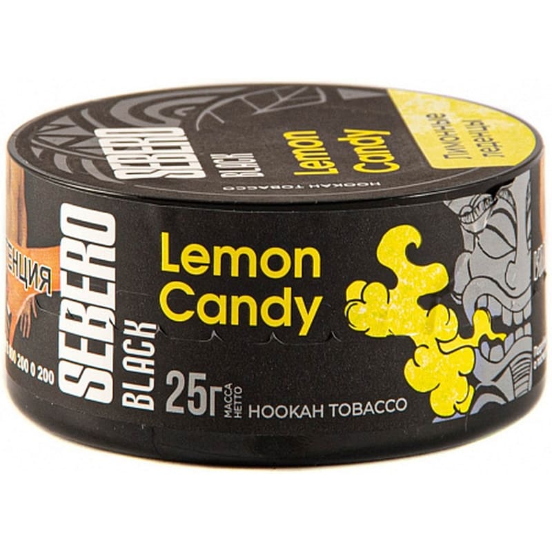 Табак для кальяна Sebero Black Lemon Candy — Лимонные Леденцы 25гр.