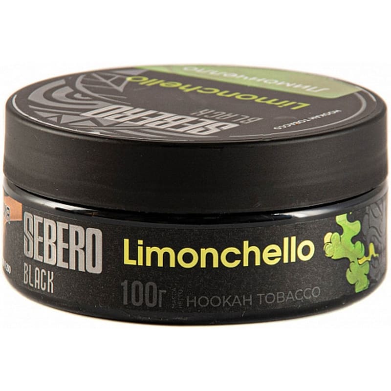 Табак для кальяна Sebero Black Limonchello — Лимончелло 100гр.