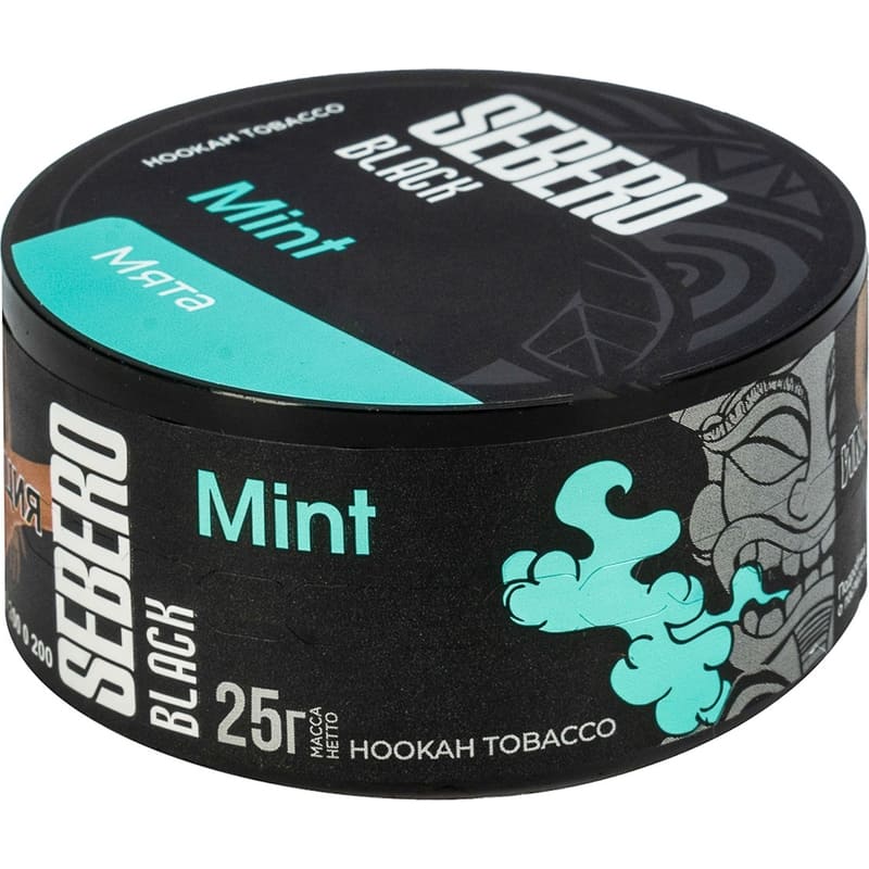 Табак для кальяна Sebero Black Mint — Мята 25гр.