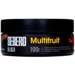 Табак для кальяна Sebero Black Multifruit — Мультифрут 100гр.