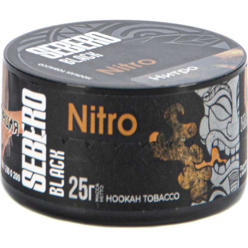 Табак для кальяна Sebero Black Nitro — Нитро 25гр.