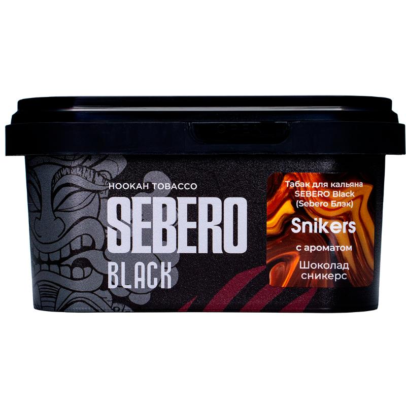 Табак для кальяна Sebero Black Snikers — Шоколад Сникерс 200гр.