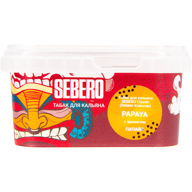 Табак для кальяна Sebero Classic Papaya — Папайя 200гр.