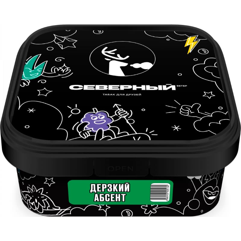 Табак для кальяна Северный — Дерзкий Абсент 200 гр.