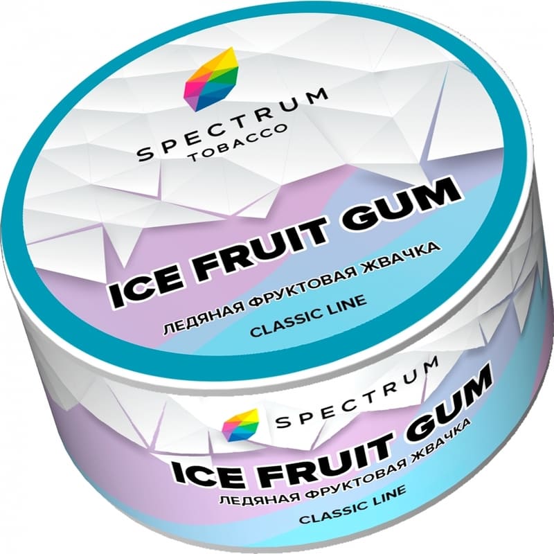 Табак для кальяна Spectrum Classic Line Ice Fruit Gum — Ледяная Фруктовая Жвачка 25гр.