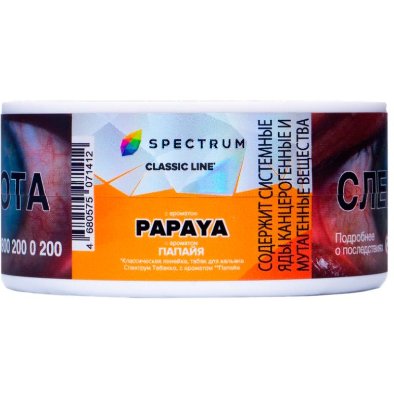 Табак для кальяна Spectrum Classic Line Papaya — Папайя 25гр.