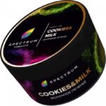 Табак для кальяна Spectrum Hard Line Cookies & Milk — Молочное Печенье 200гр.