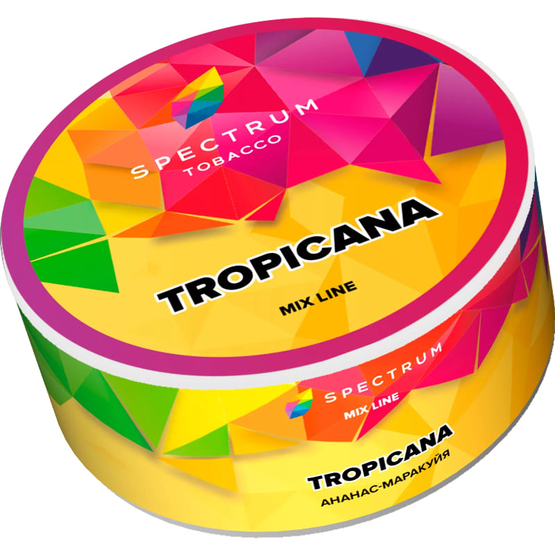 Табак для кальяна Spectrum Mix Line Tropicana — Ананас Маракуйя 25гр.