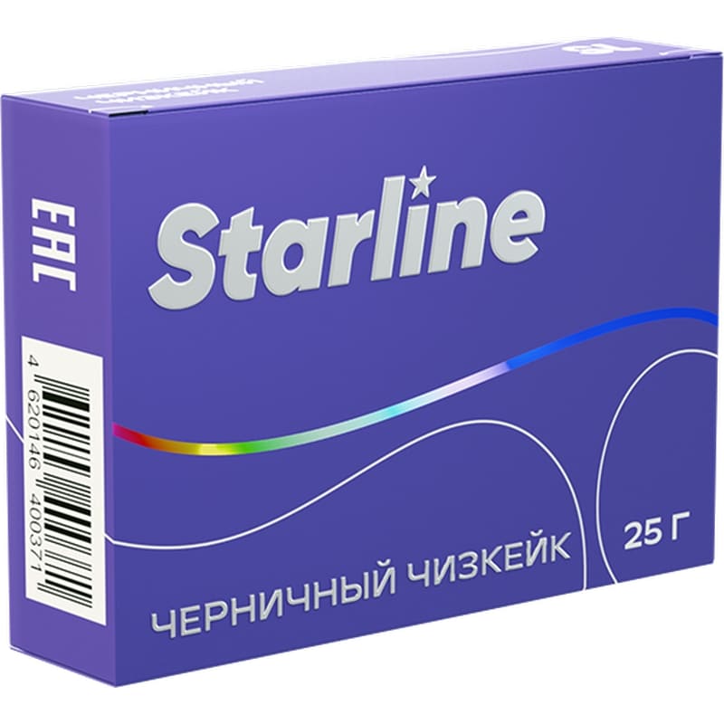 Табак для кальяна StarLine — Черничный Чизкейк 25гр.