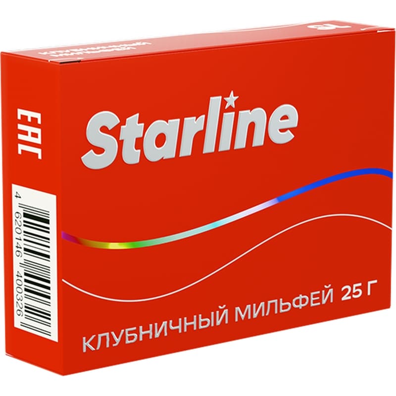 Табак для кальяна StarLine — Клубничный Милфей 25гр.