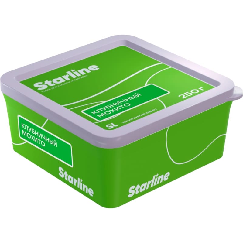 Табак для кальяна StarLine — Клубничный Мохито 250гр.