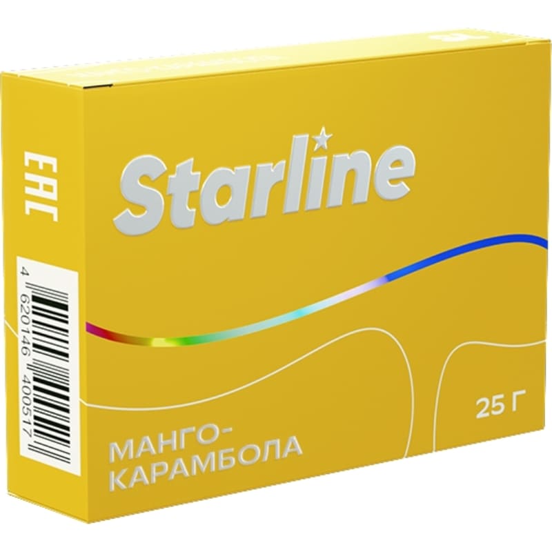 Табак для кальяна StarLine — Манго Карамбола 25гр.