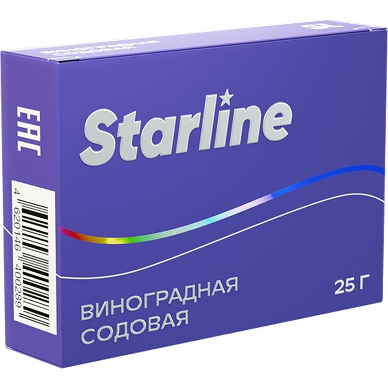 Табак для кальяна StarLine — Виноградная Содовая 25гр.