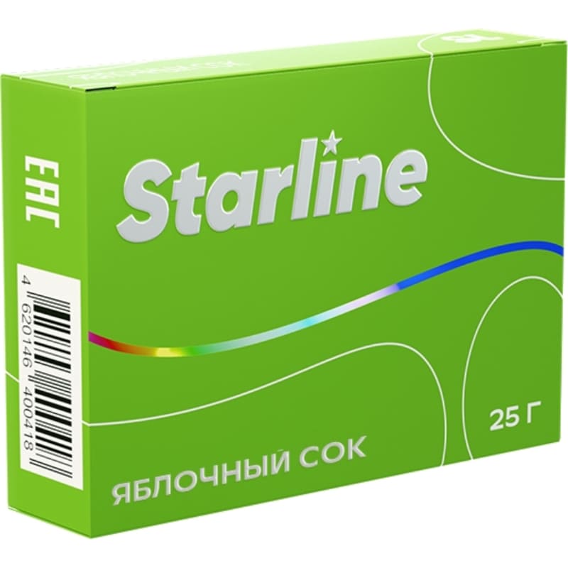 Табак для кальяна StarLine — Яблочный Сок 25гр.