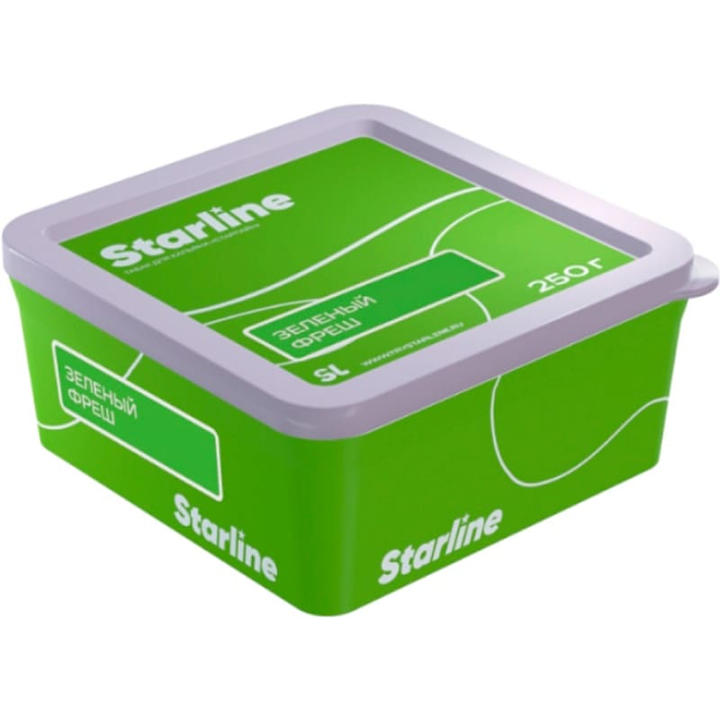 Табак для кальяна StarLine — Зеленый Фреш 250гр.