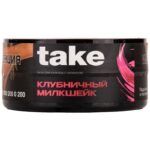 Табак для кальяна Take Strawberry Milkshake — Клубничный Милкшейк 25гр.