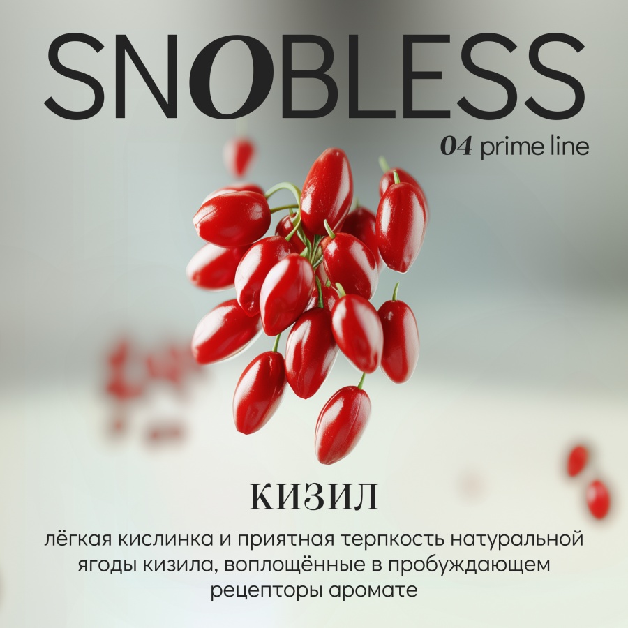 kizil-1 Смесь для кальяна SNOBLESS Prime Line Dogwood Кизил 200гр
