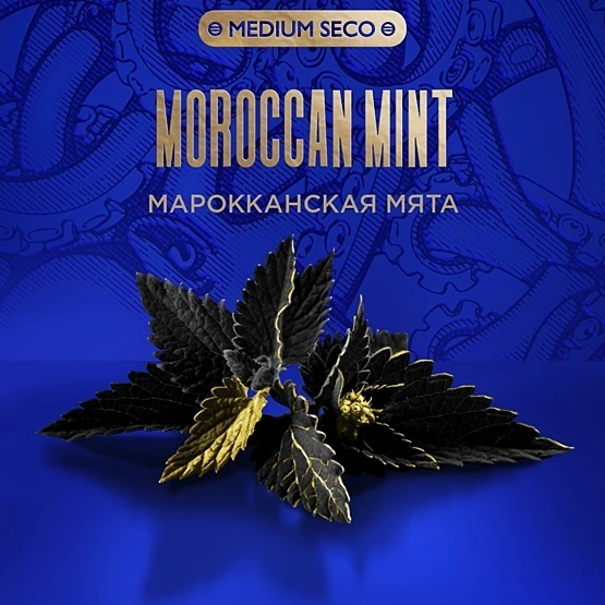 Смесь для кальяна Kraken Medium Seco Moroccan Mint Марокканская Мята 30гр