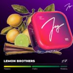 Табак для кальяна JOY 17 LEMON BROTHERS Лимон, лайм, ревень 200гр